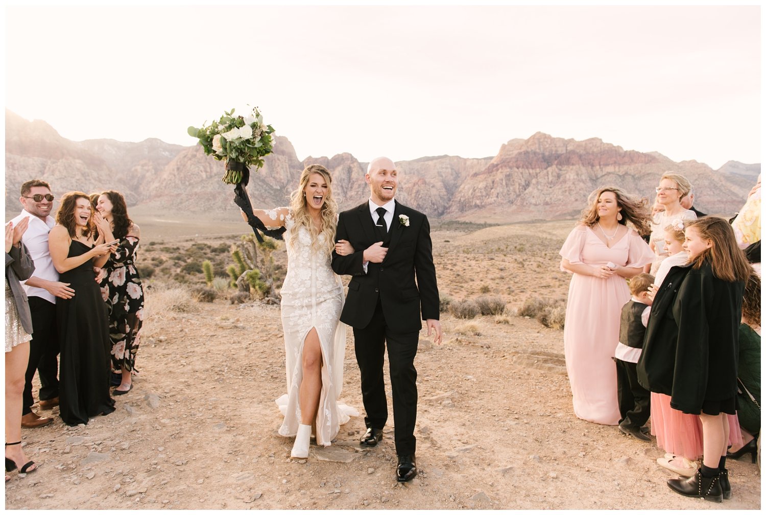 Las Vegas Intimate Wedding: Megan and Chad