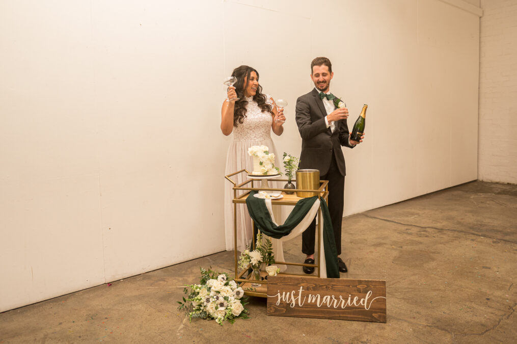 wedding champagne toast