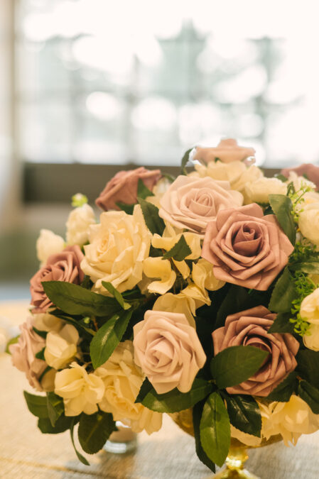 las vegas park mgm wedding centerpiece 