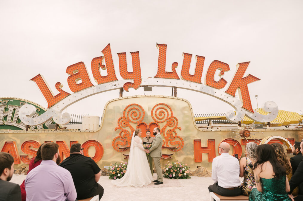 neon museum las vegas wedding ceremony