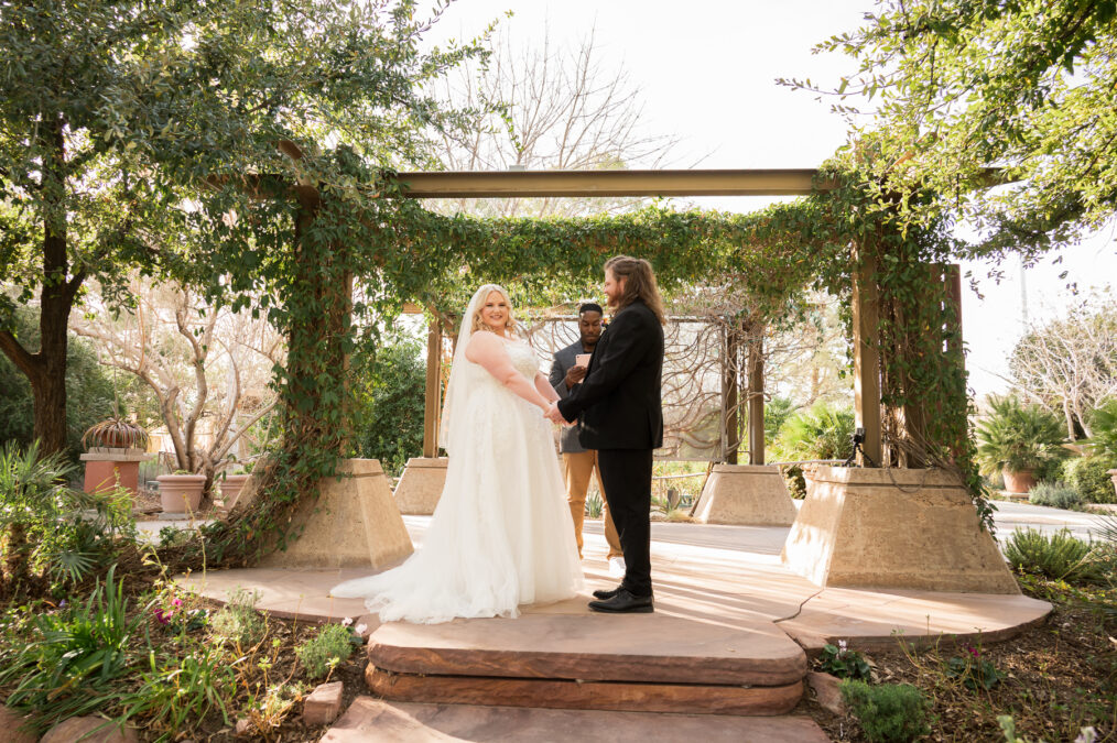 springs preserve las vegas wedding ceremony