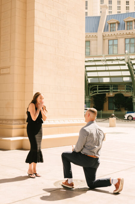 paris las vegas surprise proposal photographer